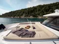 AMPARITO V - Azimut Magellano 66 - foredeck bronzing area AMPARITO V - Azimut Magellano 66 - foredeck bronzing area
