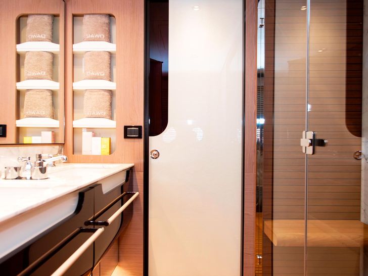 DAWO master cabin bathroom DAWO master cabin bathroom