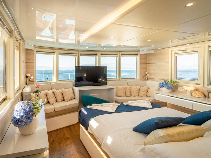 RIVA Custom 48m - master cabin RIVA Custom 48m - master cabin