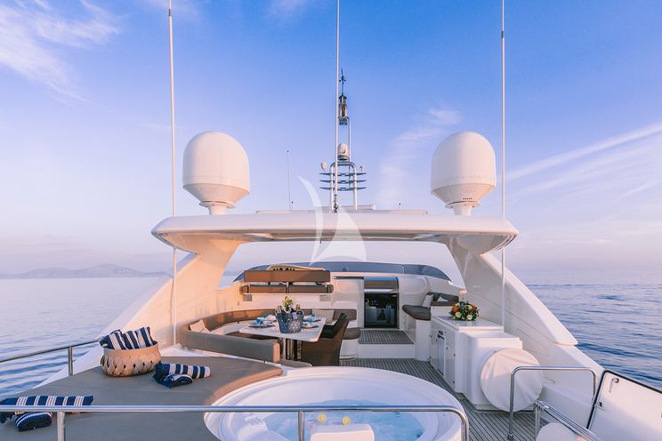 Charter Yacht MELI - Ferretti 881 - 5 Cabins - Athens - Mykonos - Paros - Cyclades - Greece