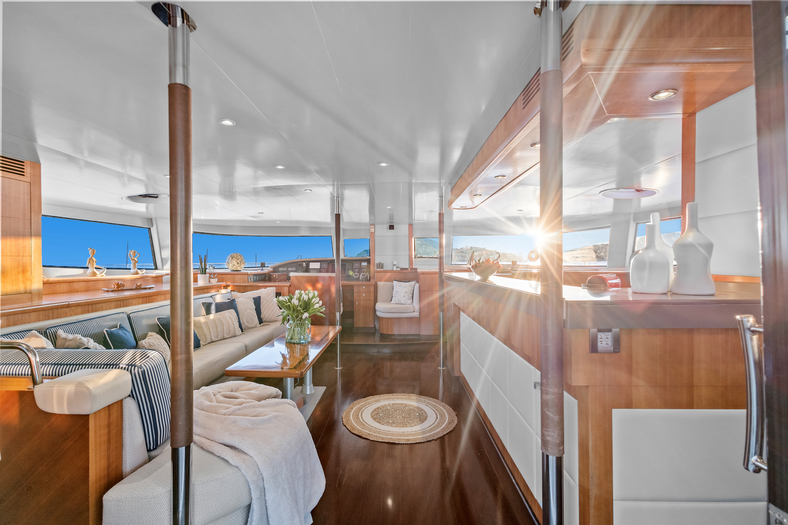 Charter Yacht MOBY DICK - Fountaine Pajot Galatea 65 - St Raphael - Cannes - St Tropez - The French Riviera Day Charter Yacht