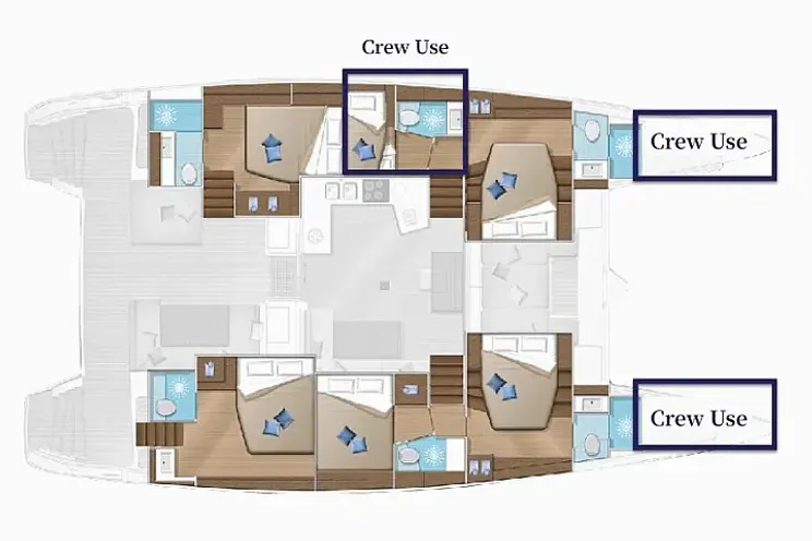 Layout for FICHISSIMO Lagoon 52F