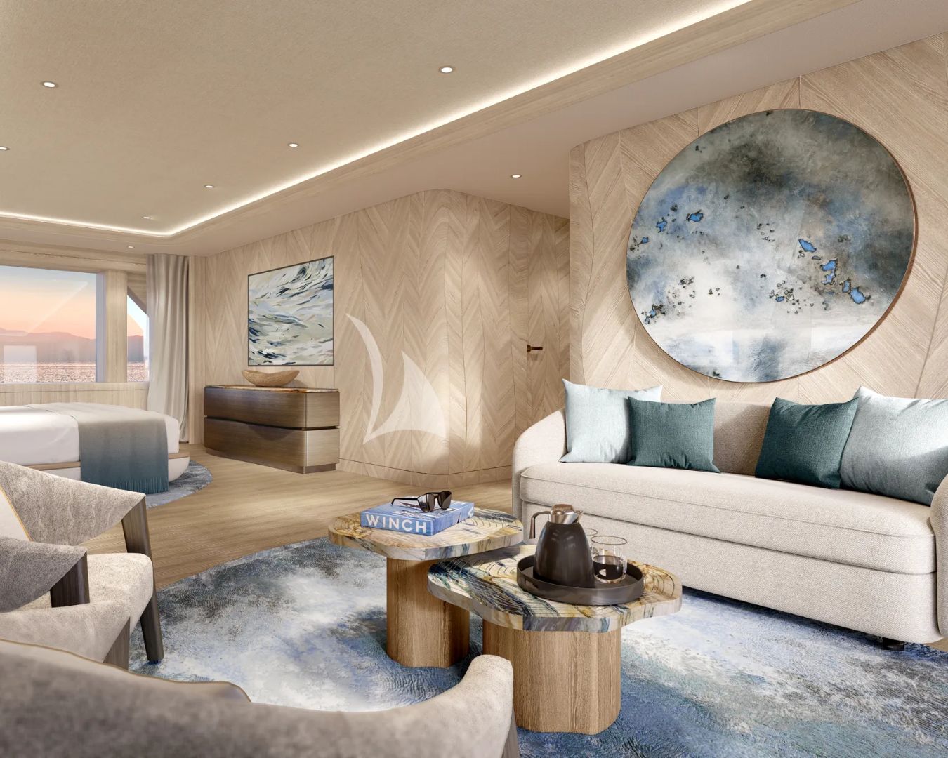 Charter Yacht QU2 - Amels 60 - 6 Cabins - Cannes - Monaco - St Tropez - The French Riviera - The Western Mediterranean