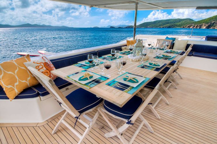 Charter Yacht ZINGARA - Matrix Silhouette 76 - 5 Cabins - Tortola - Peter Island - Virgin Gorda - Jost Van Dyke - Anegada