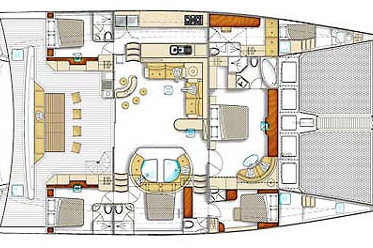 Layout for  Yacht layout