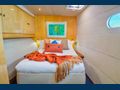 The forward queen berth guest suite