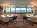 OHANA Custom 49m - indoor dining area OHANA Custom 49m - indoor dining area