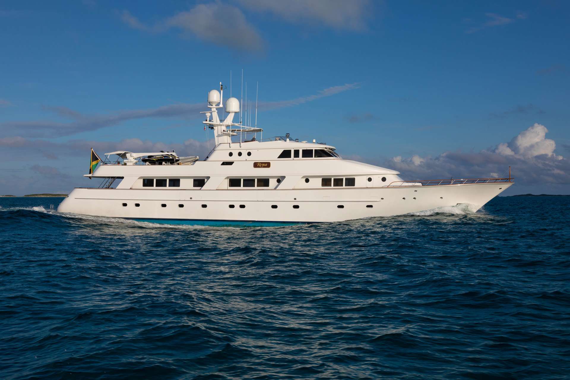 Charter Yacht RENA - NQEA 44m - 5 Cabins - Nassau - Exumas - Bahamas