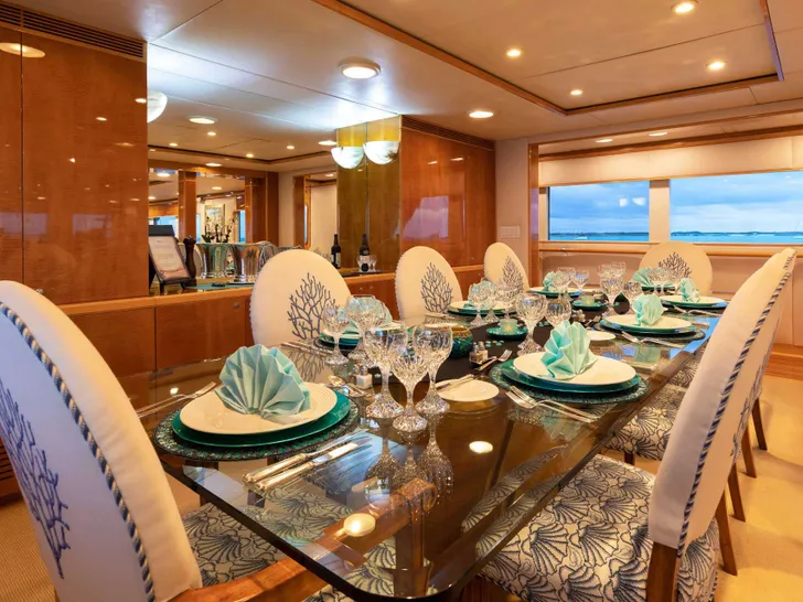 RENA NQEA 44m - main dining area RENA NQEA 44m - main dining area