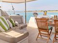 WORLD'S END Fountaine Pajot Galathea 65 - main aft deck lounge WORLD'S END Fountaine Pajot Galathea 65 - main aft deck lounge