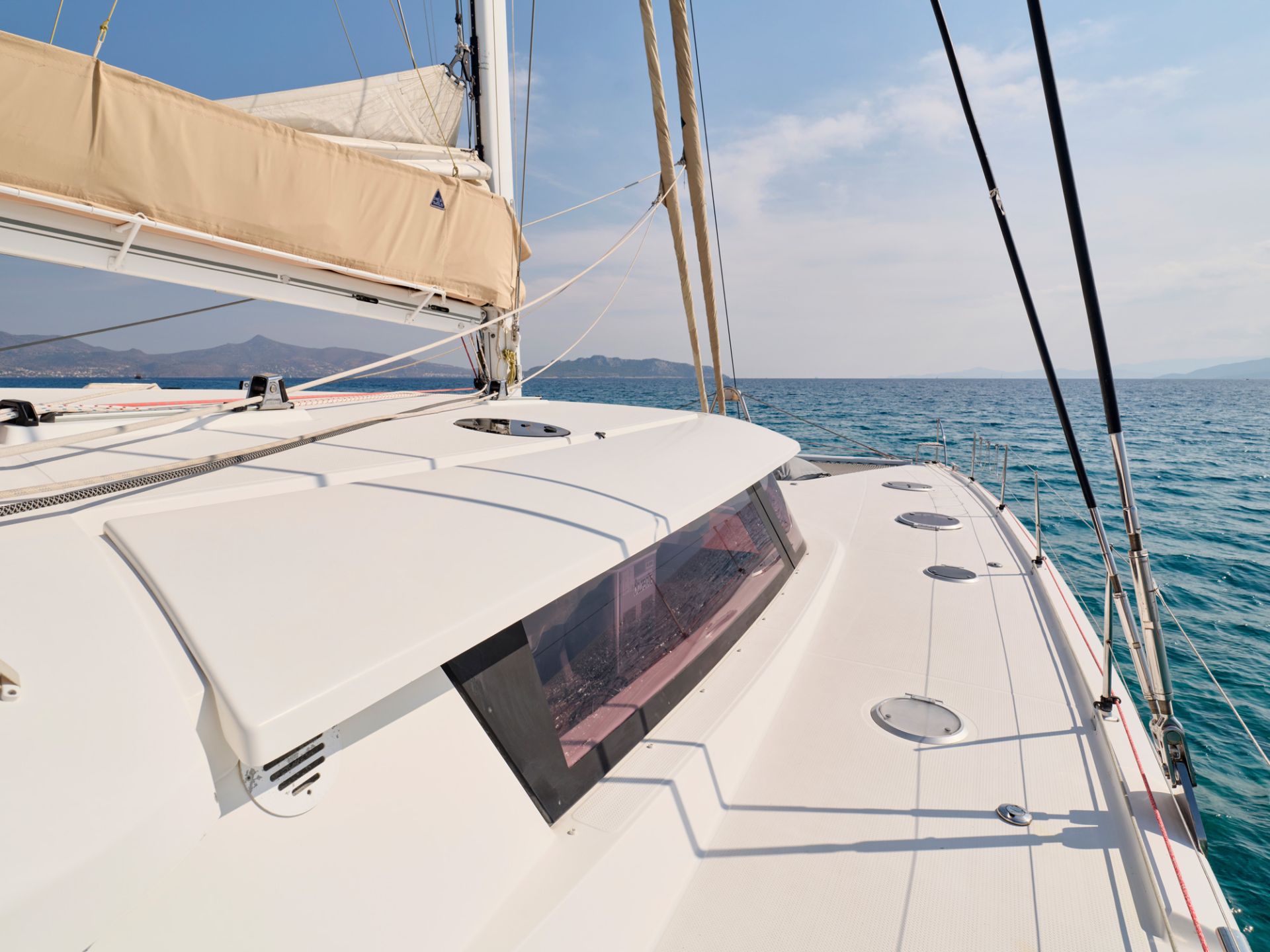 Charter Yacht WORLD`S END - Fountaine Pajot Galathea 65 - 5 Cabins - Athens - Mykonos - Cyclades - Greece - Praslin - Seychelles - Indian Ocean