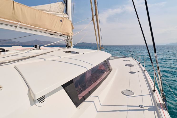 Charter Yacht WORLD`S END - Fountaine Pajot Galathea 65 - 5 Cabins - Athens - Mykonos - Cyclades - Greece - Praslin - Seychelles - Indian Ocean