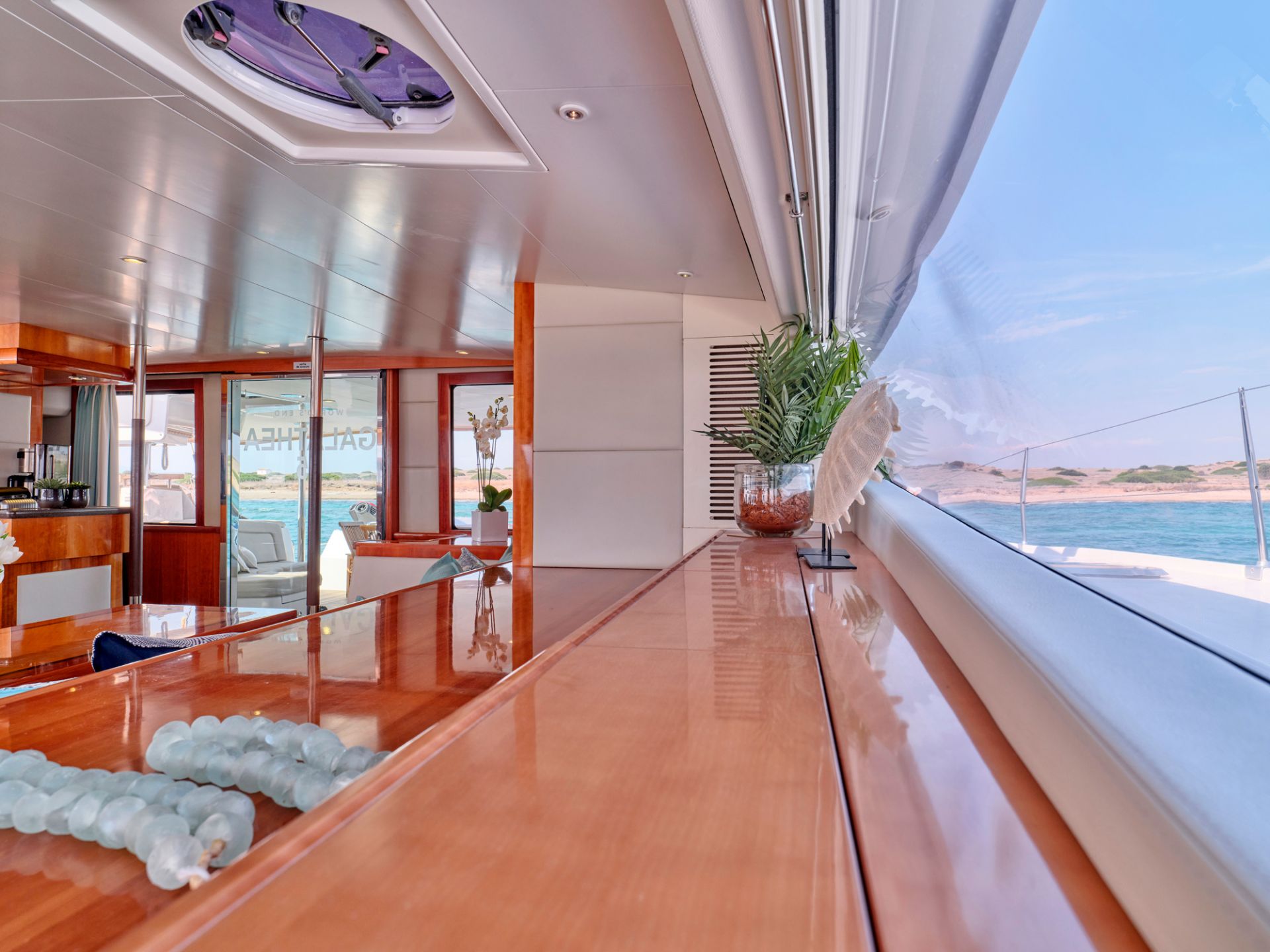 Charter Yacht WORLD`S END - Fountaine Pajot Galathea 65 - 5 Cabins - Athens - Mykonos - Cyclades - Greece - Praslin - Seychelles - Indian Ocean