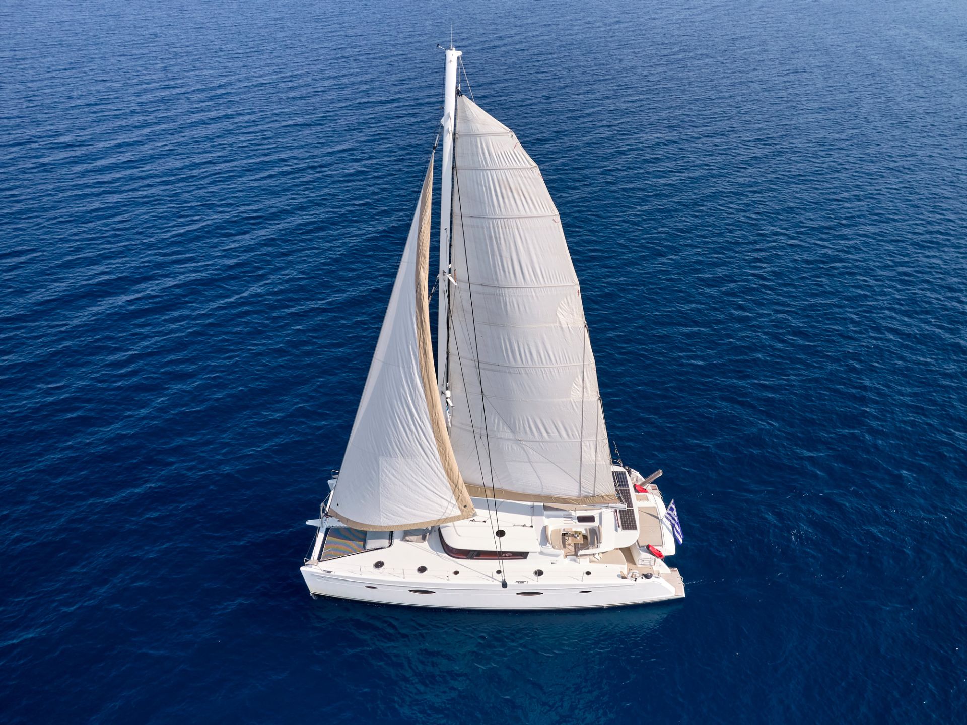 Charter Yacht WORLD`S END - Fountaine Pajot Galathea 65 - 5 Cabins - Athens - Mykonos - Cyclades - Greece - Praslin - Seychelles - Indian Ocean