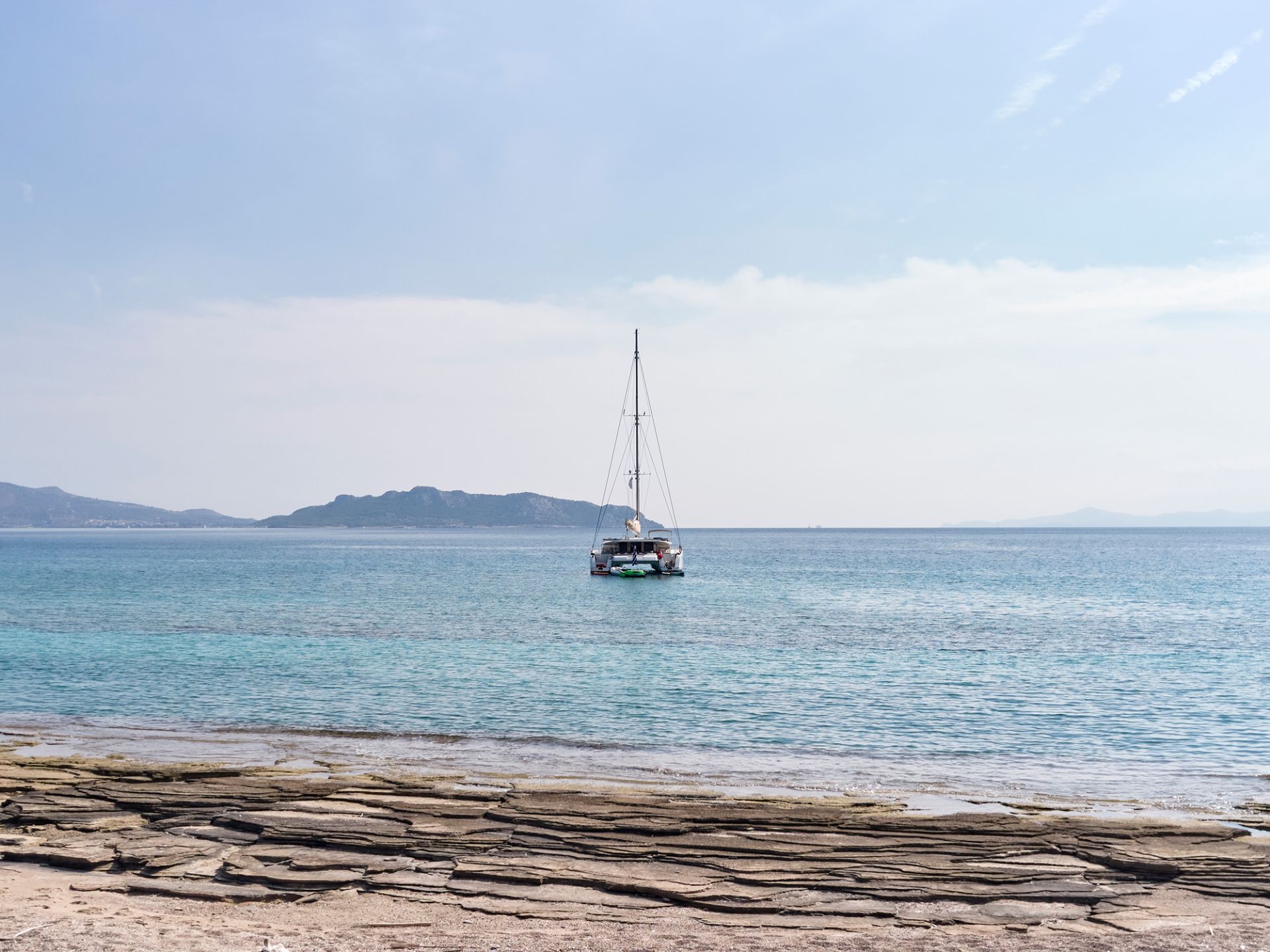 Charter Yacht WORLD`S END - Fountaine Pajot Galathea 65 - 5 Cabins - Athens - Mykonos - Cyclades - Greece - Praslin - Seychelles - Indian Ocean