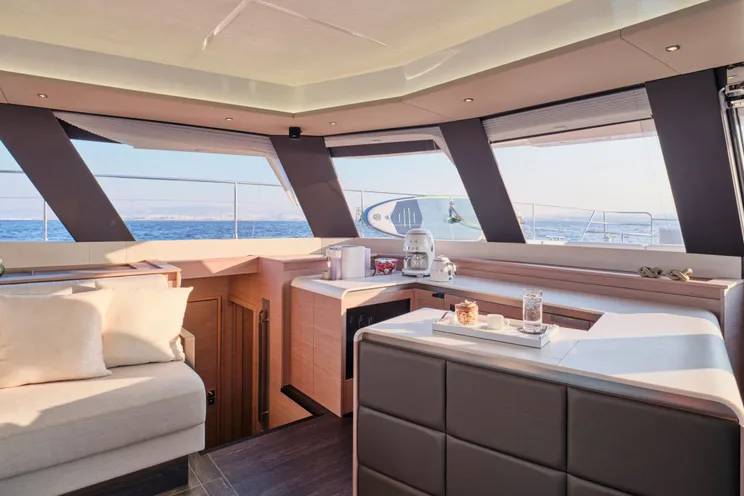 Charter Yacht ELLY - Fountaine Pajot Power 67 - 4 Cabins - Athens - Mykonos - Paros - Cyclades - Greece