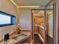 ELLY Fountaine Pajot Power 67 - master cabin bathroom ELLY Fountaine Pajot Power 67 - master cabin bathroom