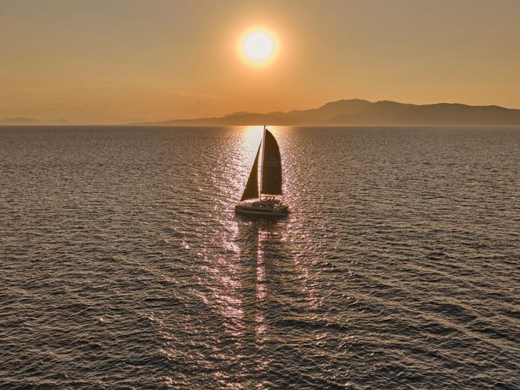 Sunset sailing Sunset sailing