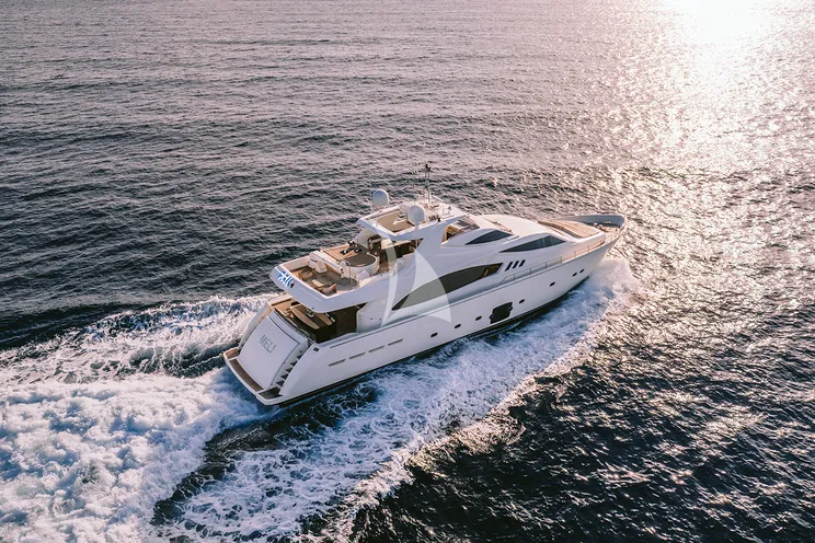 Charter Yacht MELI - Ferretti 881 - 5 Cabins - Athens - Mykonos - Paros - Cyclades - Greece