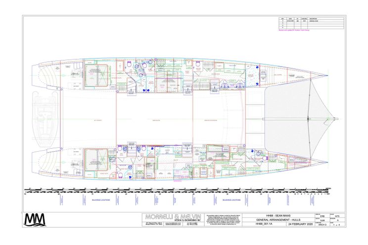 Layout for CRAZY LOVE Hudson HH88 - main deck layout
