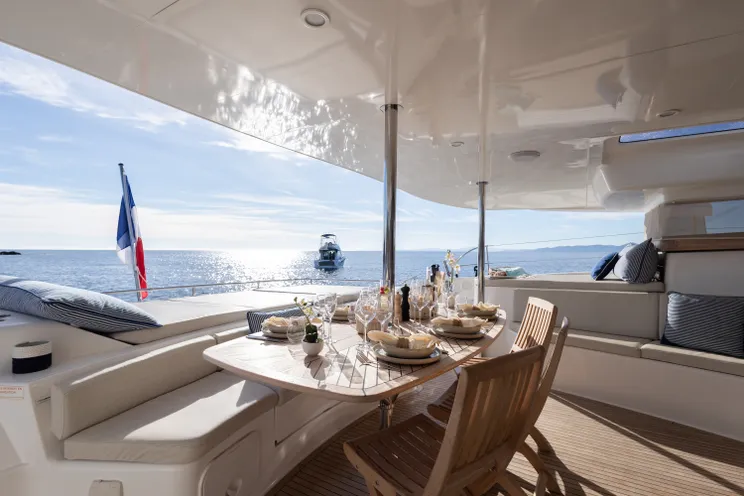 Charter Yacht MOBY DICK - Fountaine Pajot Galatea 65 - St Raphael - Cannes - St Tropez - The French Riviera Day Charter Yacht
