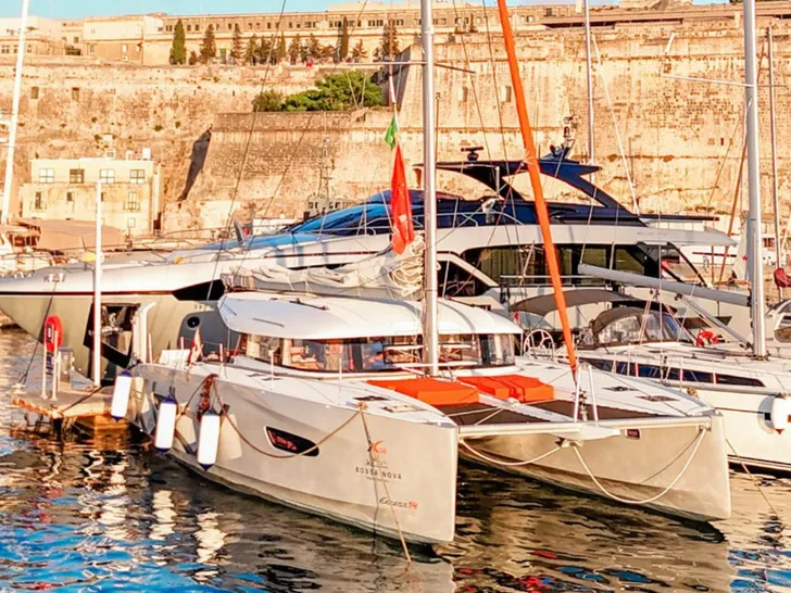 BOSSA NOVA Excess 14 - foredeck shot BOSSA NOVA Excess 14 - foredeck shot