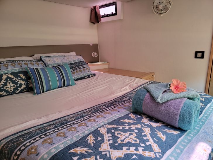 DISCOVER Fountaine Pajot Saba 50 - VIP cabin 2 DISCOVER Fountaine Pajot Saba 50 - VIP cabin 2