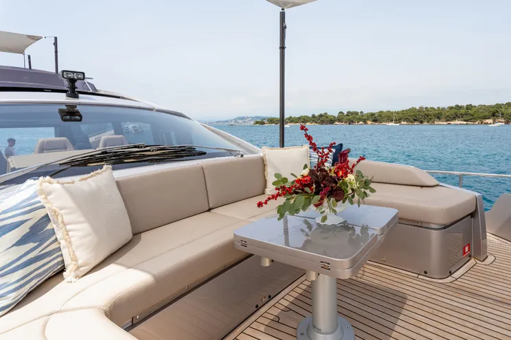 Charter Yacht CHERRY - Pershing 8X - 4 Cabins - Cap d'Ail - Monaco - Cannes - Nice - St Tropez - Monaco - French Riviera