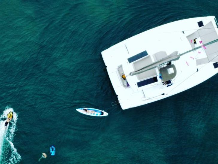 Aerial shot of deck Aerial shot of deck