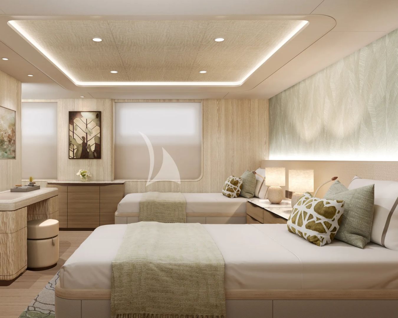 Charter Yacht QU2 - Amels 60 - 6 Cabins - Cannes - Monaco - St Tropez - The French Riviera - The Western Mediterranean