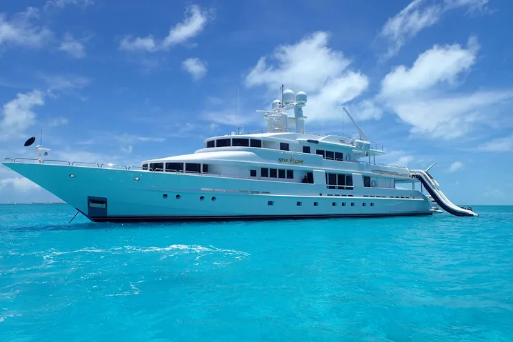 Charter Yacht STARSHIP - Van Mill 143 - 5 Cabins - Fort Lauderdale - Florida East Coast - Nassau - Staniel Cay - Exumas - Bahamas