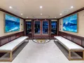 STARSHIP - Van Mill 43 m,main saloon entrance STARSHIP - Van Mill 43 m,main saloon entrance