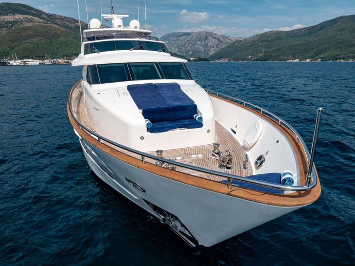 ANNABEL II Horizon 30m - foredeck ANNABEL II Horizon 30m - foredeck