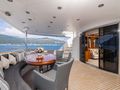 ANNABEL II Horizon 30m - main aft deck lounge ANNABEL II Horizon 30m - main aft deck lounge