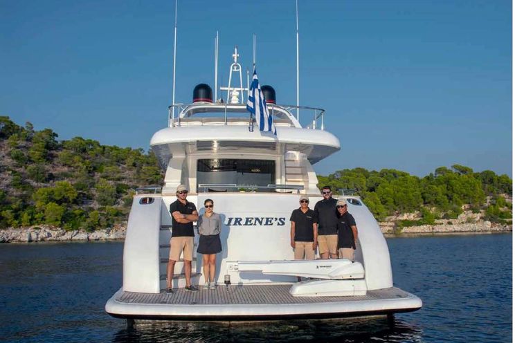 Charter Yacht IRENE`S - 86` Custom Motor Yacht - 4 Cabins - Athens