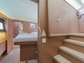 SUMMER STAR Lagoon 52 - staircase from saloon to cabins SUMMER STAR Lagoon 52 - staircase from saloon to cabins