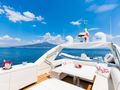RIVIERA Alalunga 78 - flybridge dining area RIVIERA Alalunga 78 - flybridge dining area