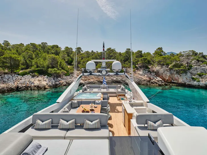 DRAGON Guy Couach 37m - sun deck DRAGON Guy Couach 37m - sun deck