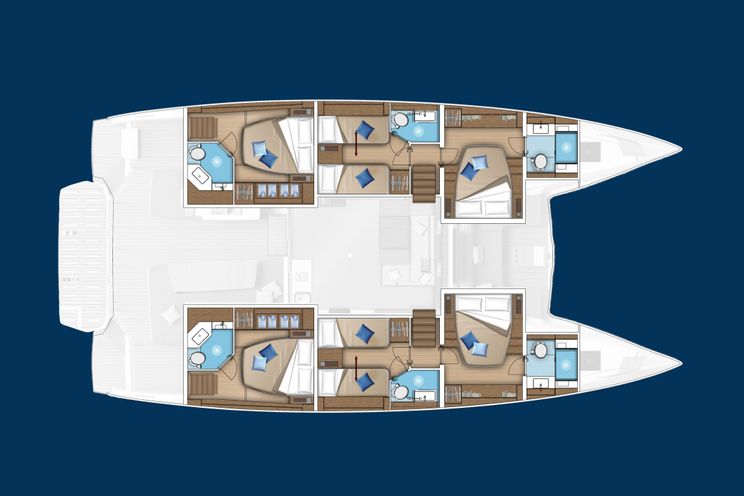 Charter Yacht VALINOR - Lagoon 55 - 5 cabins - Athens