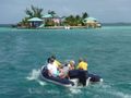 Dreaming On - Dinghy at King Lewey Caye Dreaming On - Dinghy at King Lewey Caye