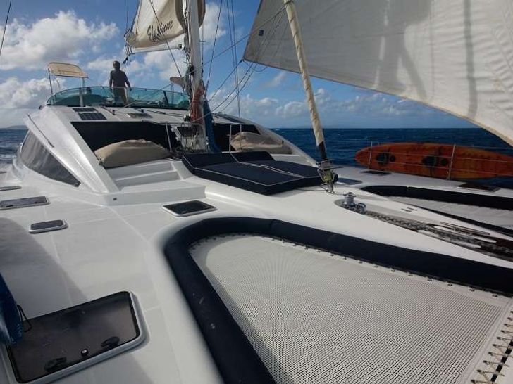 Under sail