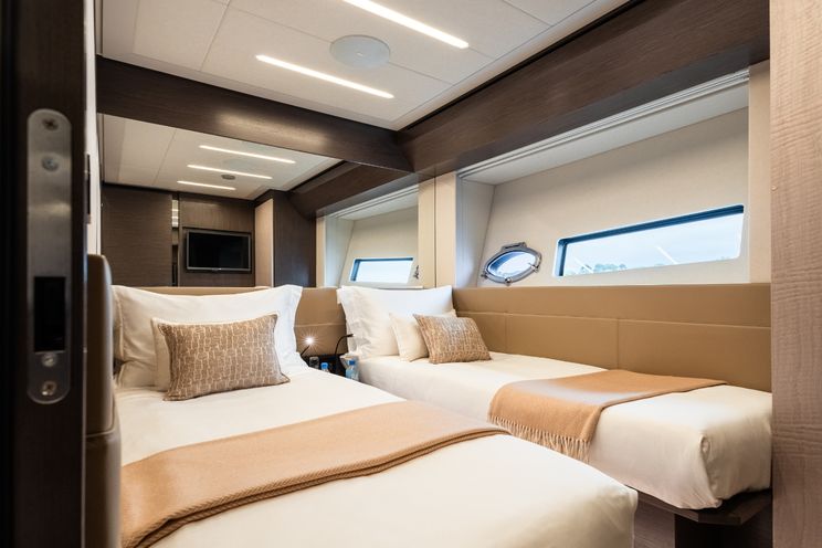 Charter Yacht CHERRY - Pershing 8X - 4 Cabins - Cap d'Ail - Monaco - Cannes - Nice - St Tropez - Monaco - French Riviera