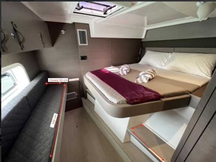 Double berth measurements Double berth measurements