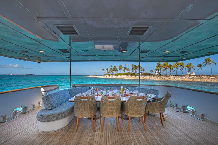 Charter Yacht SWEET ESCAPE - Christensen 130 - 6 Cabins - Nassau - Staniel Cay - Exumas - Bahamas