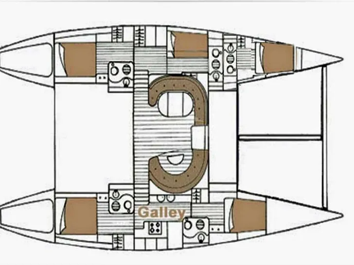 Yacht layout