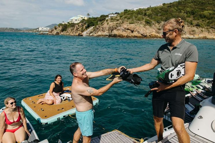 Charter Yacht SAIL AWAY - Lagoon 620 - 5 Cabins - Tortola - Anegada - Virgin Gorda - BVI - Caribbean