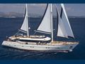 This beautiful 37 m long yacht has been built in Croatia in 2011. Owner - Family Ercegovic has been faithful to the sea from 19th century,known as skilled sailors and good masters. They have owned and sailed ships of various sizes and types,and have pa
