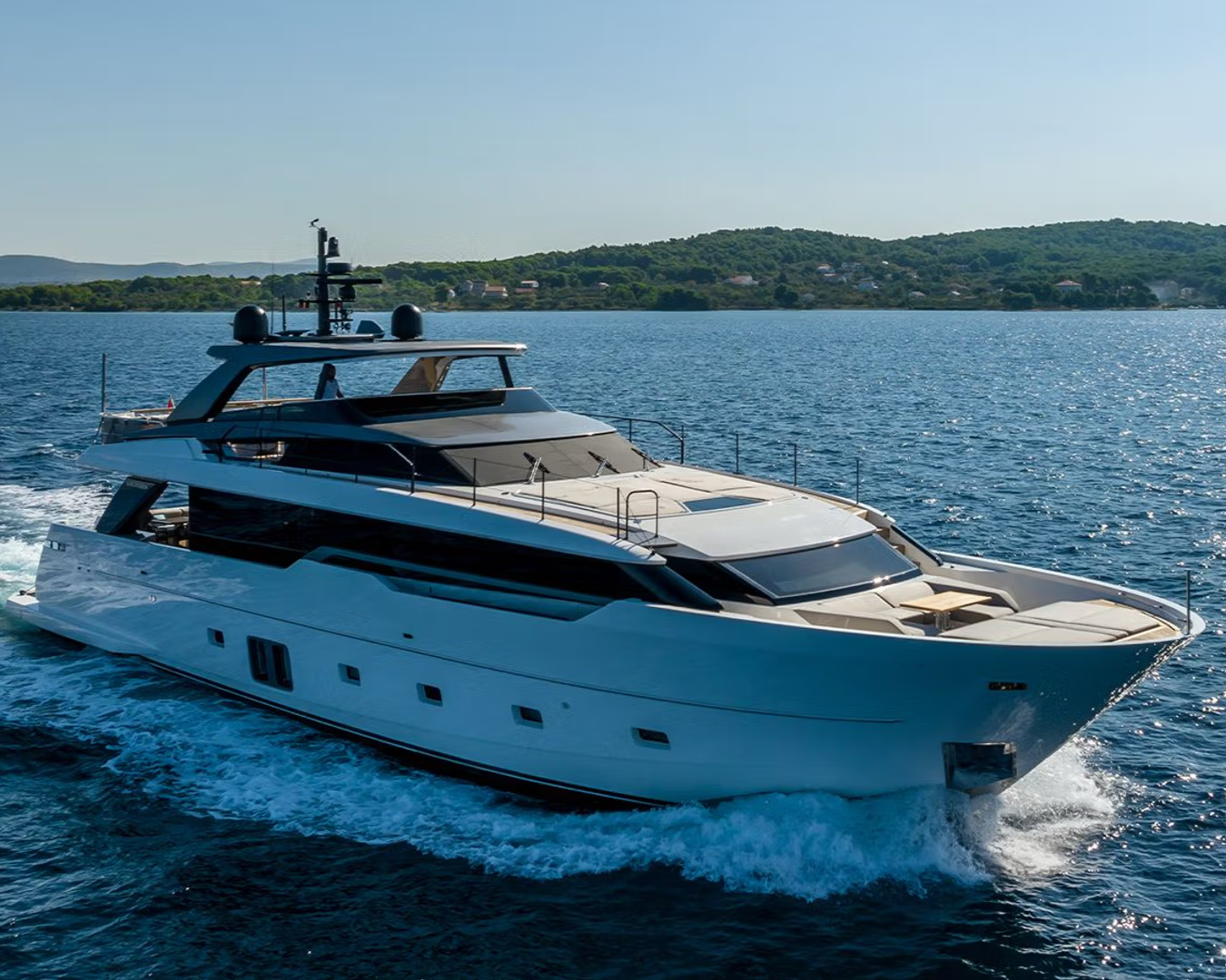 Luxury Crewed Motor Yacht JICJ - Sanlorenzo SL96A - 5 Cabins