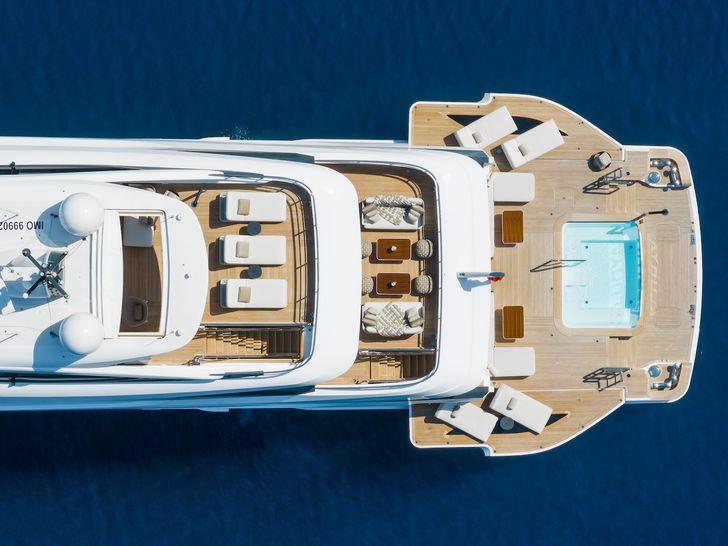 NOCTURNE Benetti B.Now 50m - top aft shot NOCTURNE Benetti B.Now 50m - top aft shot