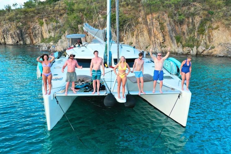 Charter Yacht ODYSSEA - Fountaine Pajot Sanya 57 - 4 Cabins - Tortola - Anegada - Virgin Gorda - BVI - Caribbean